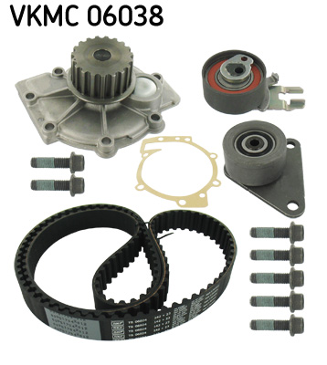 SKF Distributieriem kit inclusief waterpomp VKMC 06038