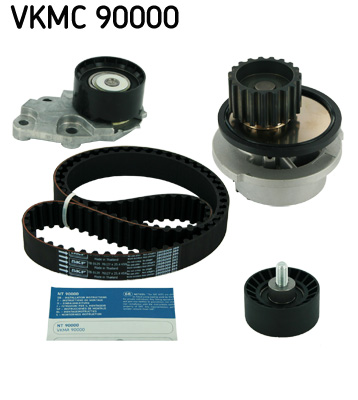 SKF Distributieriem kit inclusief waterpomp VKMC 90000