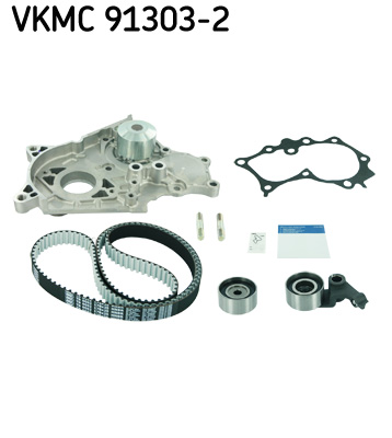 SKF Distributieriem kit inclusief waterpomp VKMC 91303-2