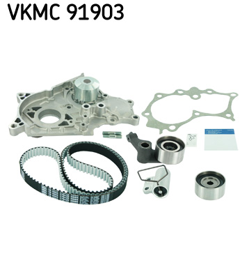 SKF Distributieriem kit inclusief waterpomp VKMC 91903