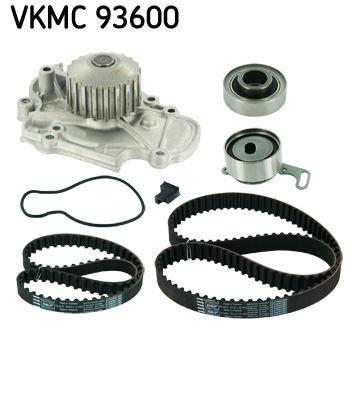 SKF Distributieriem kit inclusief waterpomp VKMC 93600