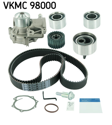SKF Distributieriem kit inclusief waterpomp VKMC 98000