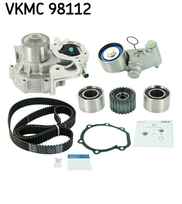 SKF Distributieriem kit inclusief waterpomp VKMC 98112
