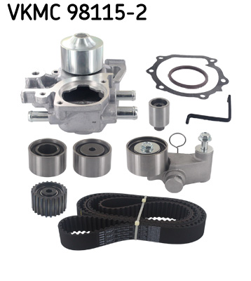 SKF Distributieriem kit inclusief waterpomp VKMC 98115-2