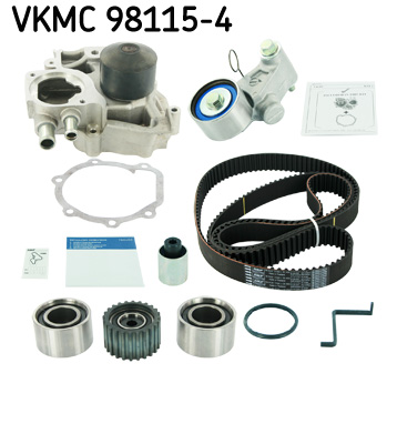 SKF Distributieriem kit inclusief waterpomp VKMC 98115-4