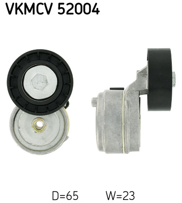 SKF Spanrol (poly) V-riem VKMCV 52004