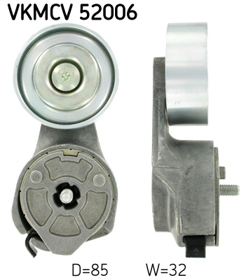 SKF Spanrol (poly) V-riem VKMCV 52006