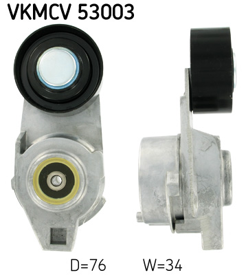 SKF Spanrol (poly) V-riem VKMCV 53003