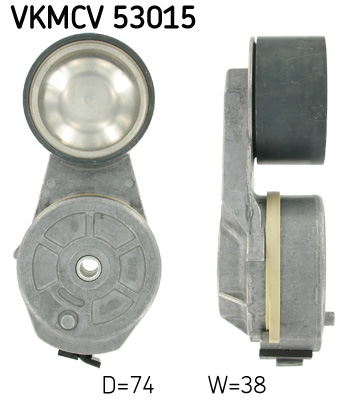 SKF Spanrol (poly) V-riem VKMCV 53015