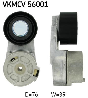SKF Spanrol (poly) V-riem VKMCV 56001