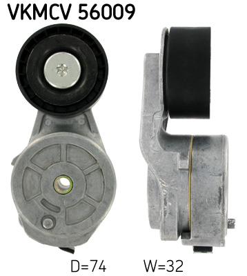 SKF Spanrol (poly) V-riem VKMCV 56009