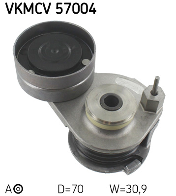 SKF Spanrol (poly) V-riem VKMCV 57004