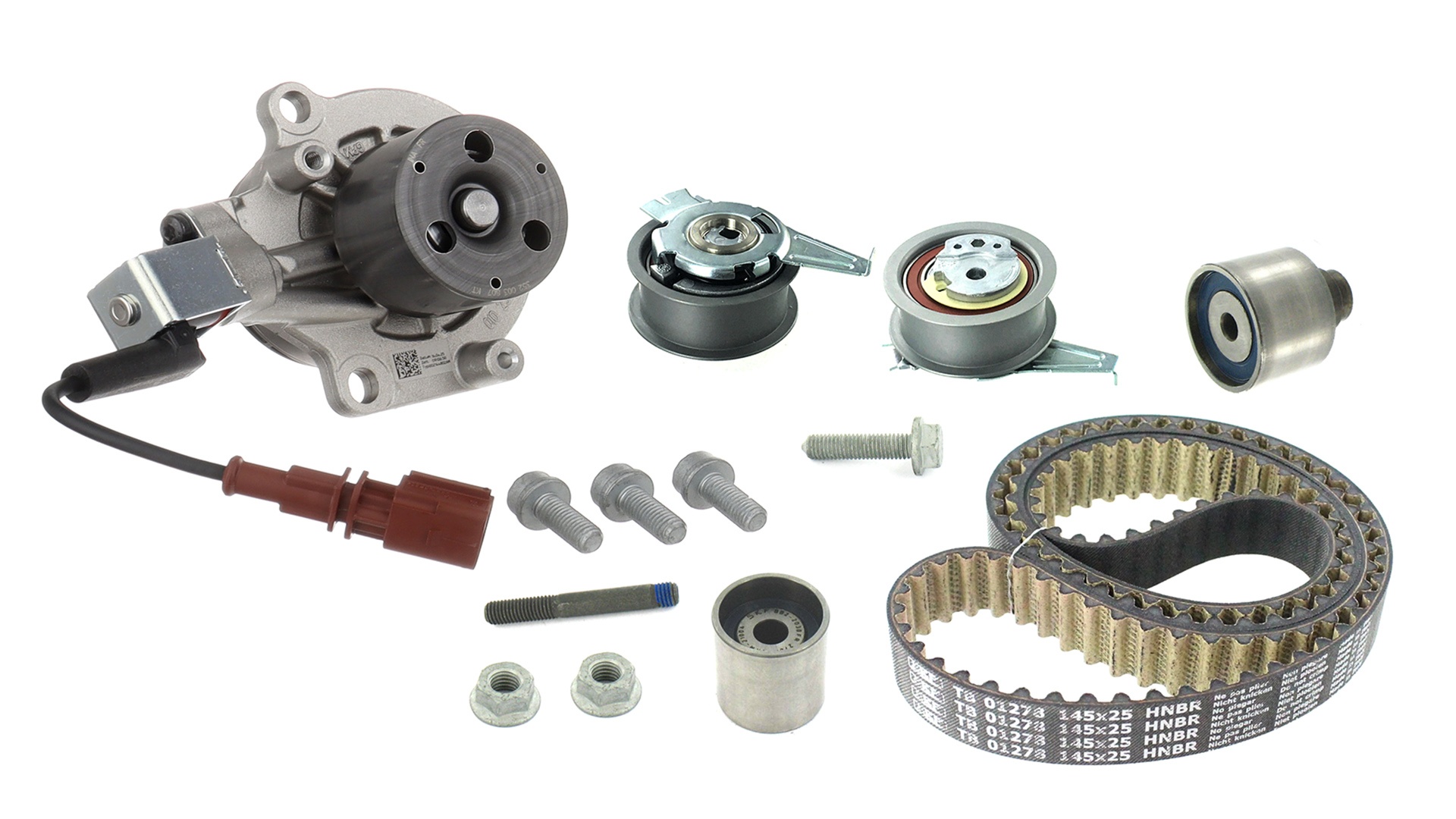 SKF Distributieriem kit inclusief waterpomp VKMC 01276