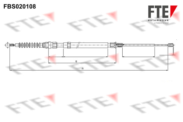FTE Handremkabel FBS020108
