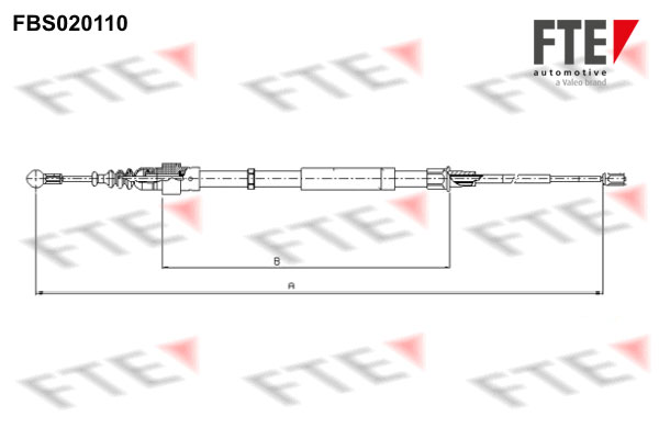 FTE Handremkabel FBS020110