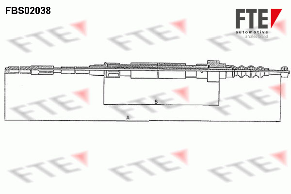 FTE Handremkabel 9250045