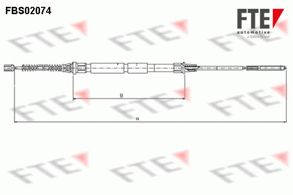 FTE Handremkabel FBS02074