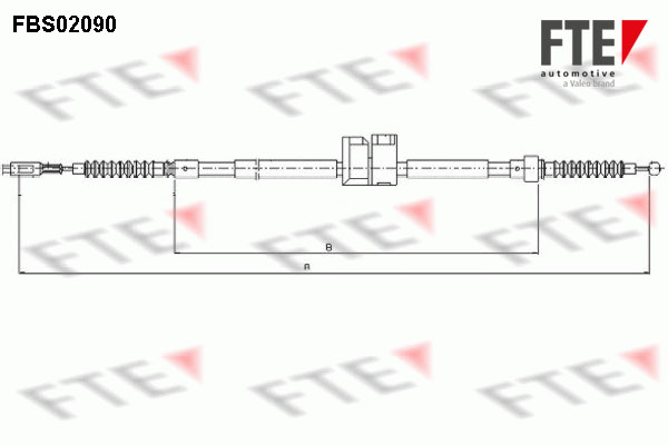 FTE Handremkabel 9250090