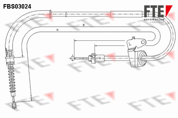 FTE Handremkabel FBS03024