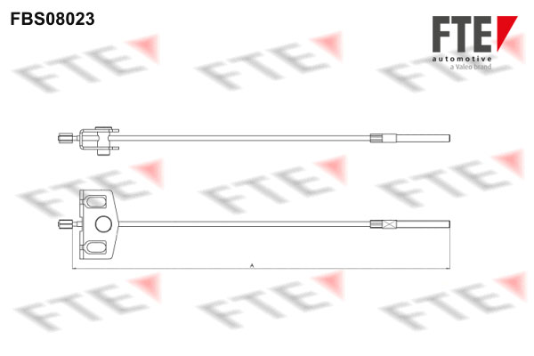 FTE Handremkabel FBS08023