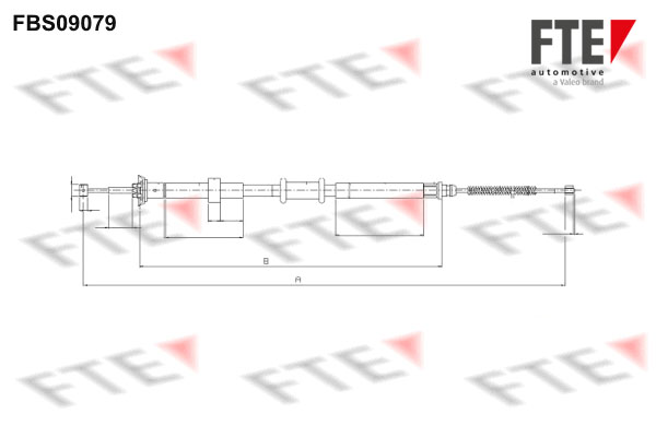 FTE Handremkabel 9250299