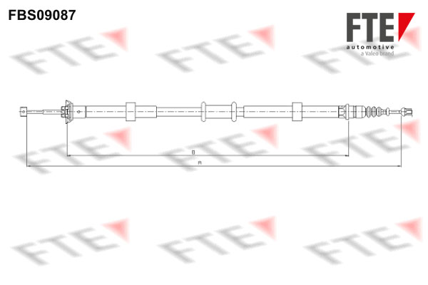 FTE Handremkabel FBS09087