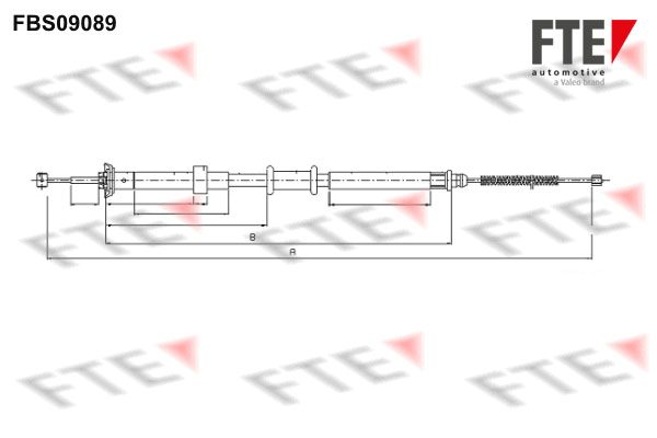 FTE Handremkabel FBS09089