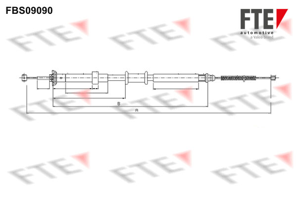 FTE Handremkabel 9250306