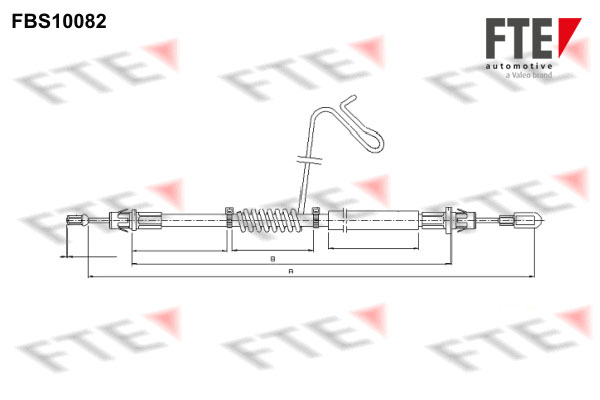 FTE Handremkabel FBS10082