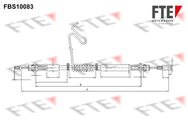 FTE Handremkabel FBS10083