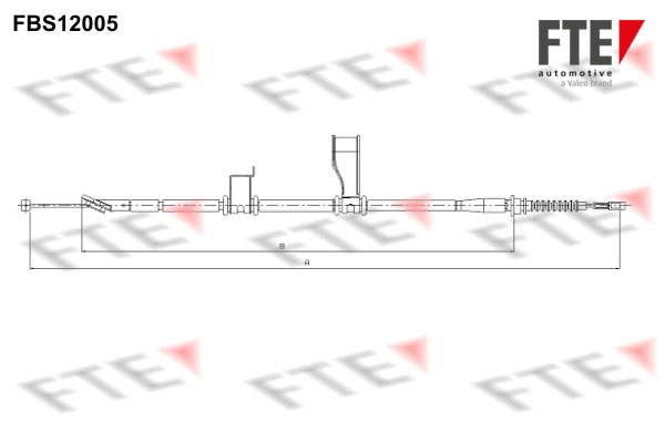 FTE Handremkabel FBS12005