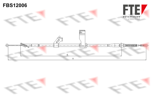 FTE Handremkabel FBS12006