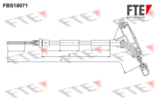 FTE Handremkabel FBS18071