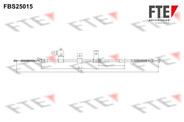 FTE Handremkabel FBS25015