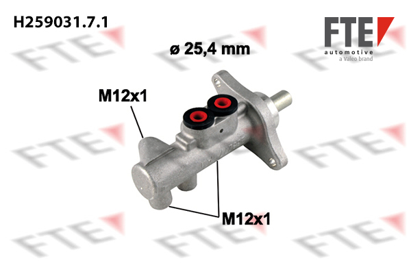 FTE Hoofdremcilinder H259031.7.1