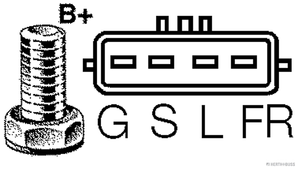 Herth+Buss Jakoparts Alternator/Dynamo J5115078