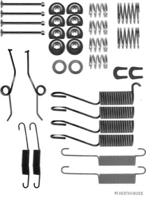 Herth+Buss Jakoparts Rem montageset J3562005