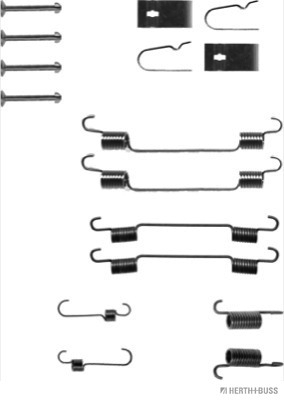 Herth+Buss Jakoparts Rem montageset J3568000