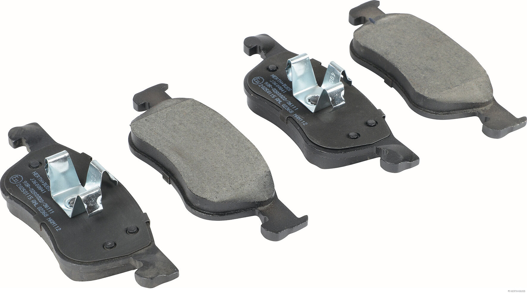 Herth+Buss Jakoparts Remblokkenset, schijfrem J3600841