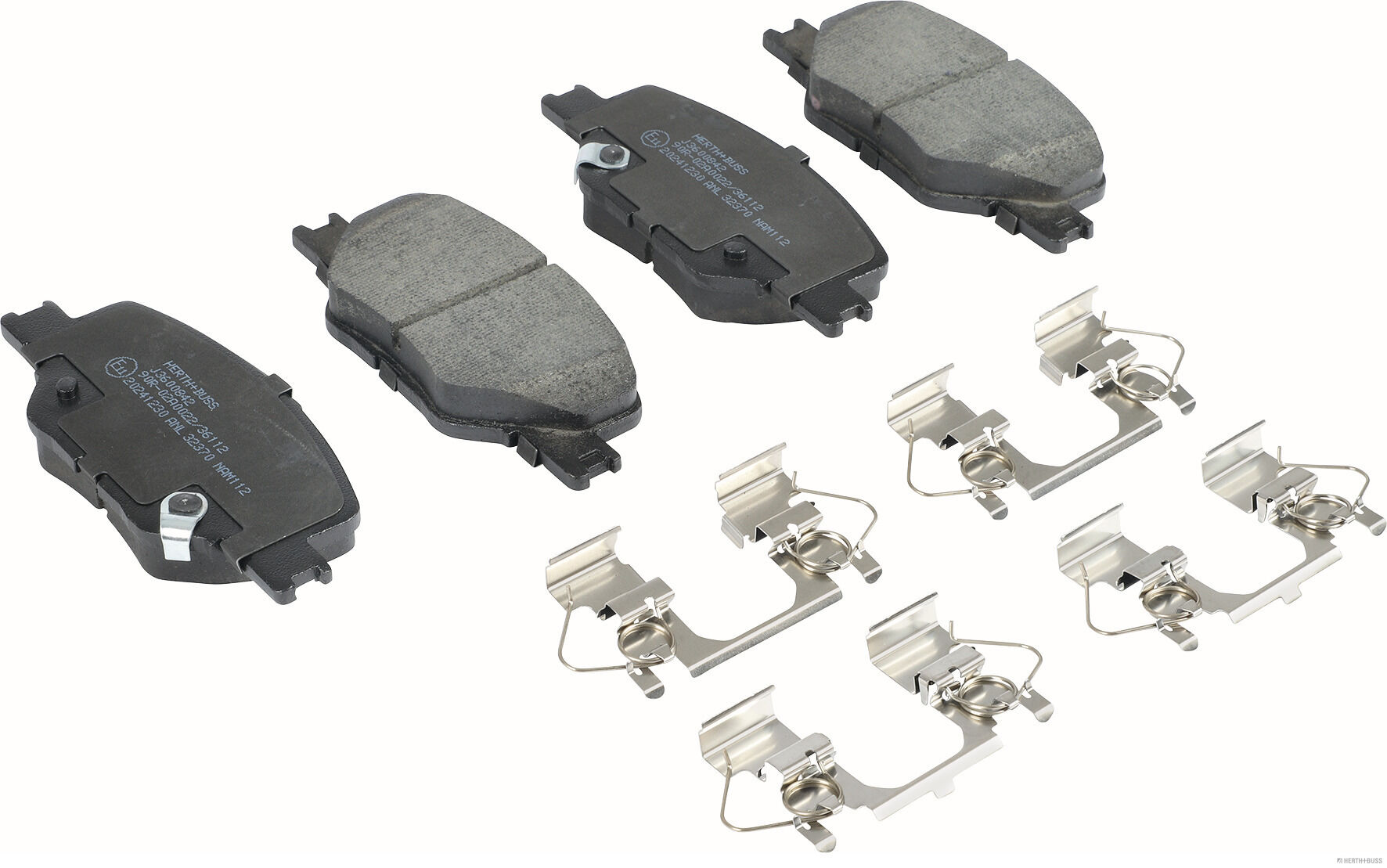 Herth+Buss Jakoparts Remblokkenset, schijfrem J3600842