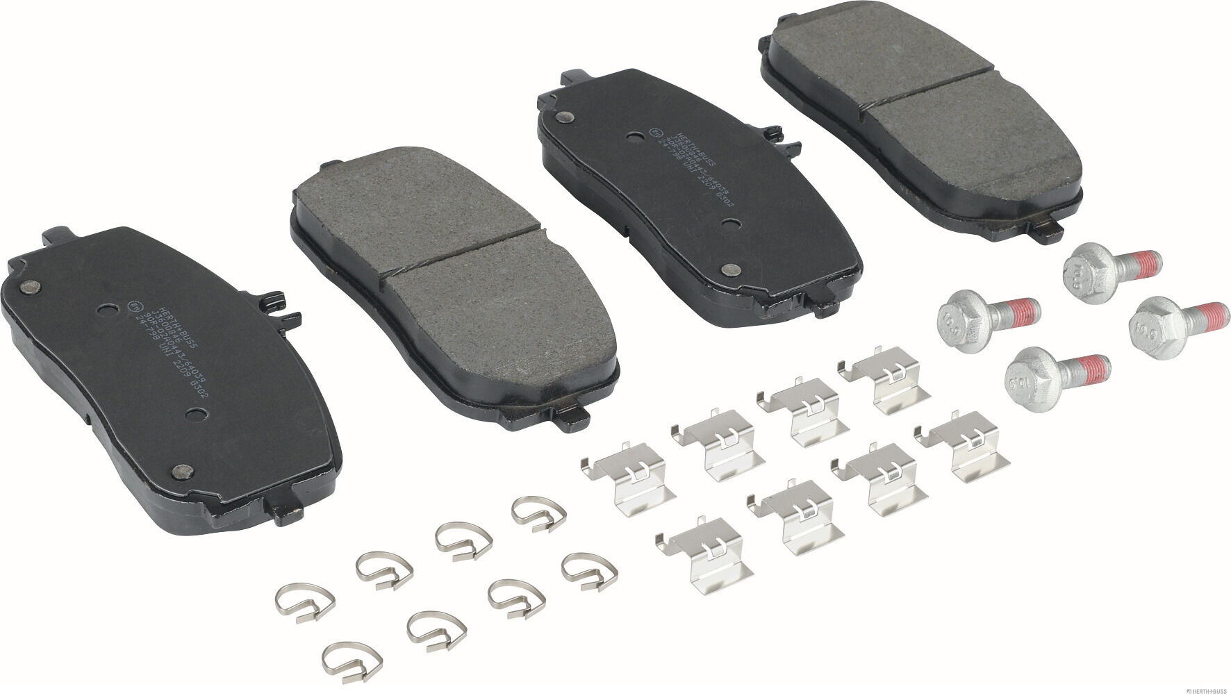 Herth+Buss Jakoparts Remblokkenset, schijfrem J3600846