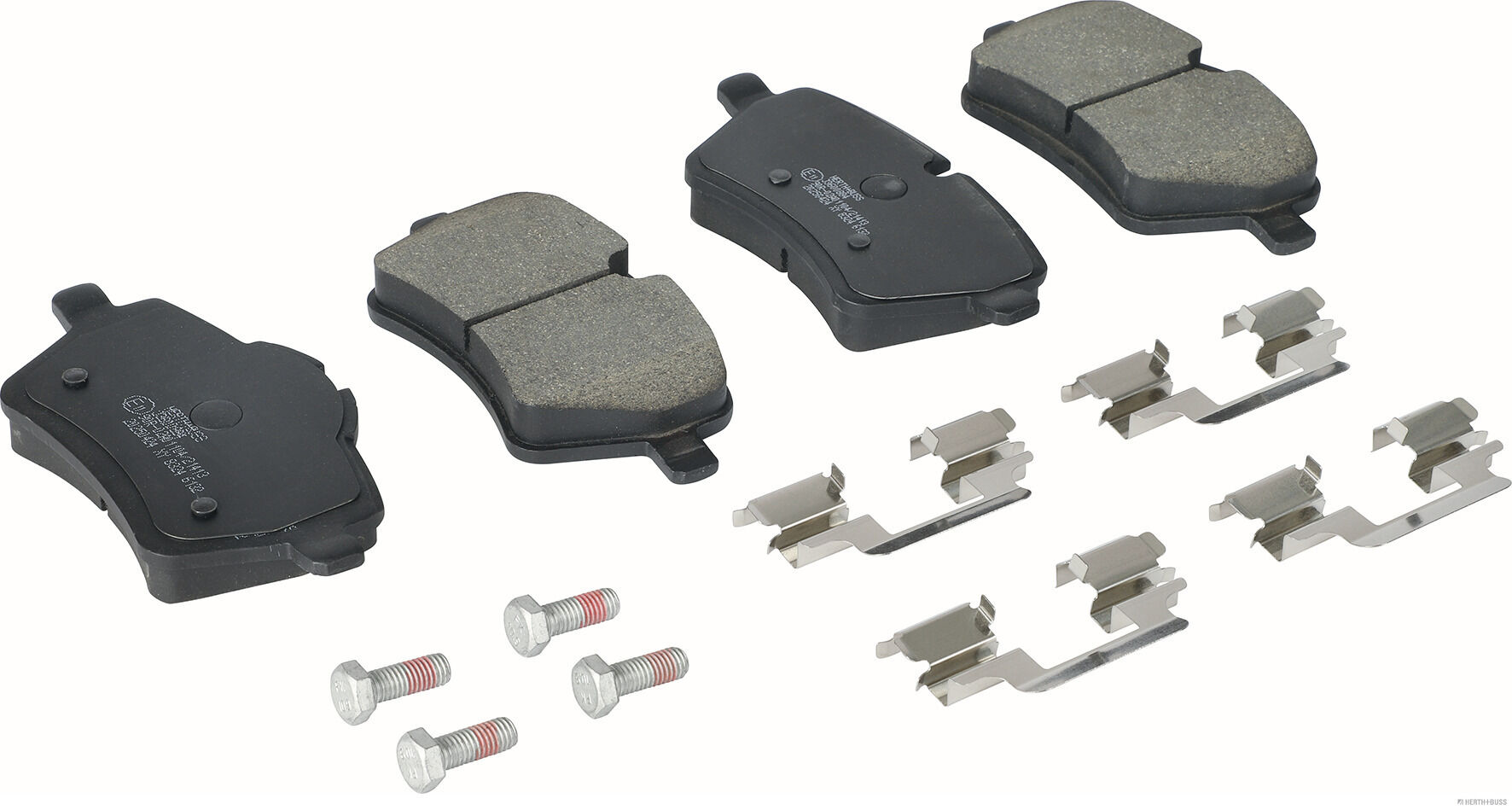Herth+Buss Jakoparts Remblokkenset, schijfrem J3600884