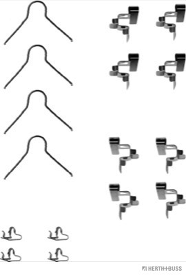 Herth+Buss Jakoparts Rem montageset J3662000