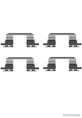 Herth+Buss Jakoparts Rem montageset J3667002