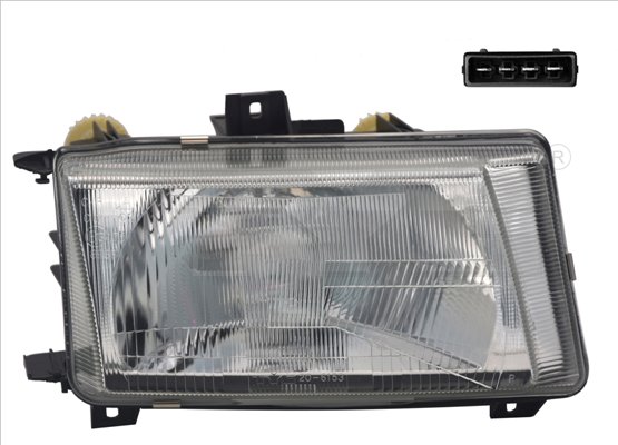 TYC Koplamp 20-6153-05-2