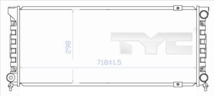 TYC Radiateur 737-0003