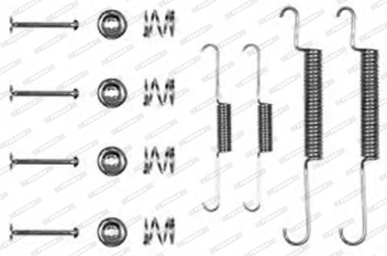 Ferodo Rem montageset FBA138