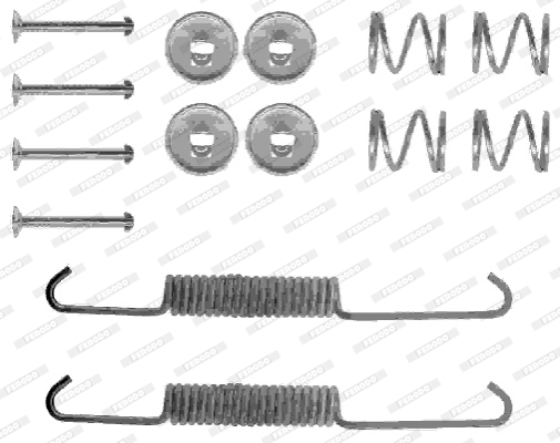 Ferodo Rem montageset FBA147
