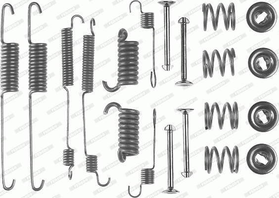 Ferodo Rem montageset FBA23