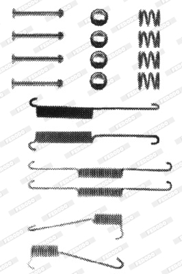 Ferodo Rem montageset FBA25